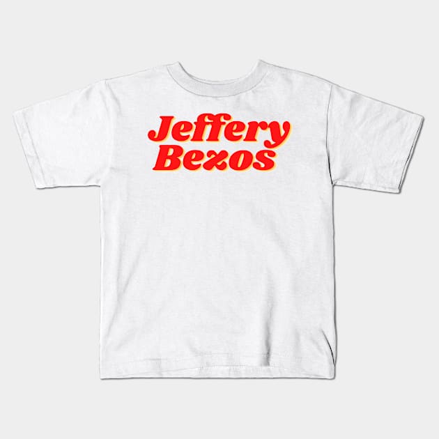 Jeffery Bezos (Bo Burnham Inside) Kids T-Shirt by mol842